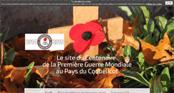 Desktop Screenshot of centenaire-somme.com